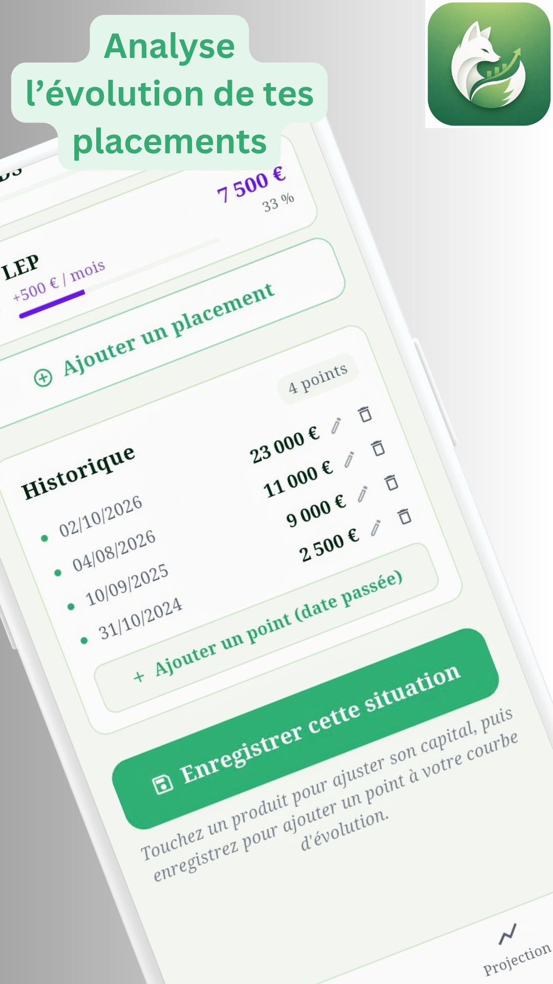 Argentix - Analyse l'évolution de tes placements